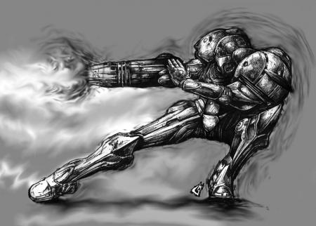 metroid power beam charge